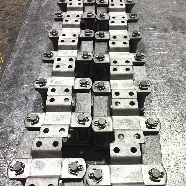 Corrente combinada de a&ccedil;o fundido C102B G4 E2P
